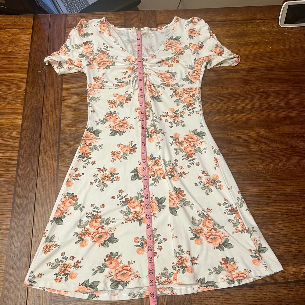 NWT No Comment LA Floral Cocktail Dress Medium Spring Feminine - Picture 12 of 15